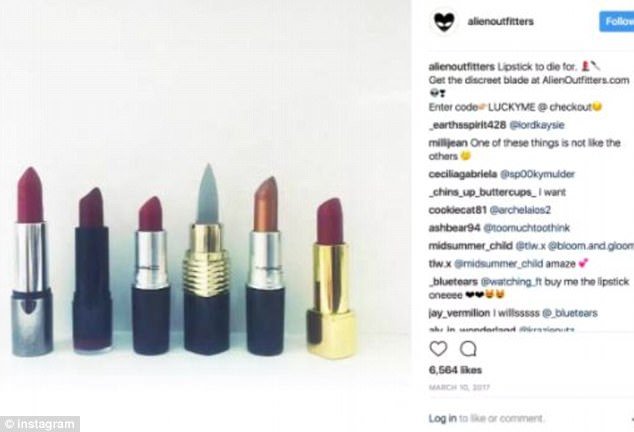  Συναγερμός στο Instagram- Πωλούνται  αιχμηρά μαχαίρια που μοιάζουν με κραγιόν [εικόνες] | iefimerida.gr 1