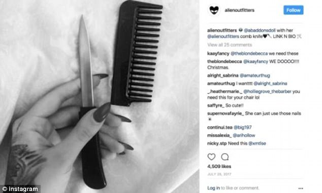  Συναγερμός στο Instagram- Πωλούνται  αιχμηρά μαχαίρια που μοιάζουν με κραγιόν [εικόνες] | iefimerida.gr 0