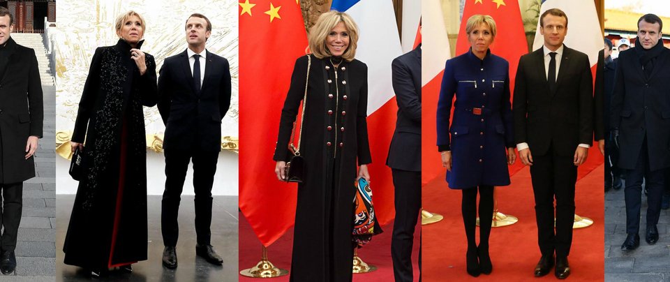 Μια «άλλη» Μπριζίτ Μακρόν -Εξι παλτό σε 48 ώρες, στην Κίνα [εικόνες] | iefimerida.gr 0