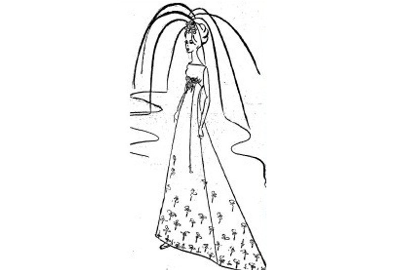 Ο γάμος της Αλίκης Βουγιουκλάκη και του Δημήτρη Παπαμιχαήλ, 53 χρόνια πριν -Το Givenchy νυφικό από τη... Νίτσα και το ξύλο [εικόνες] | iefimerida.gr 1