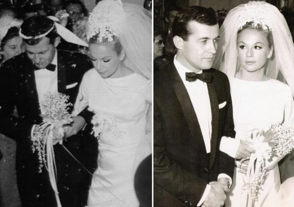 Ο γάμος της Αλίκης Βουγιουκλάκη και του Δημήτρη Παπαμιχαήλ, 53 χρόνια πριν -Το Givenchy νυφικό από τη... Νίτσα και το ξύλο [εικόνες] | iefimerida.gr 2