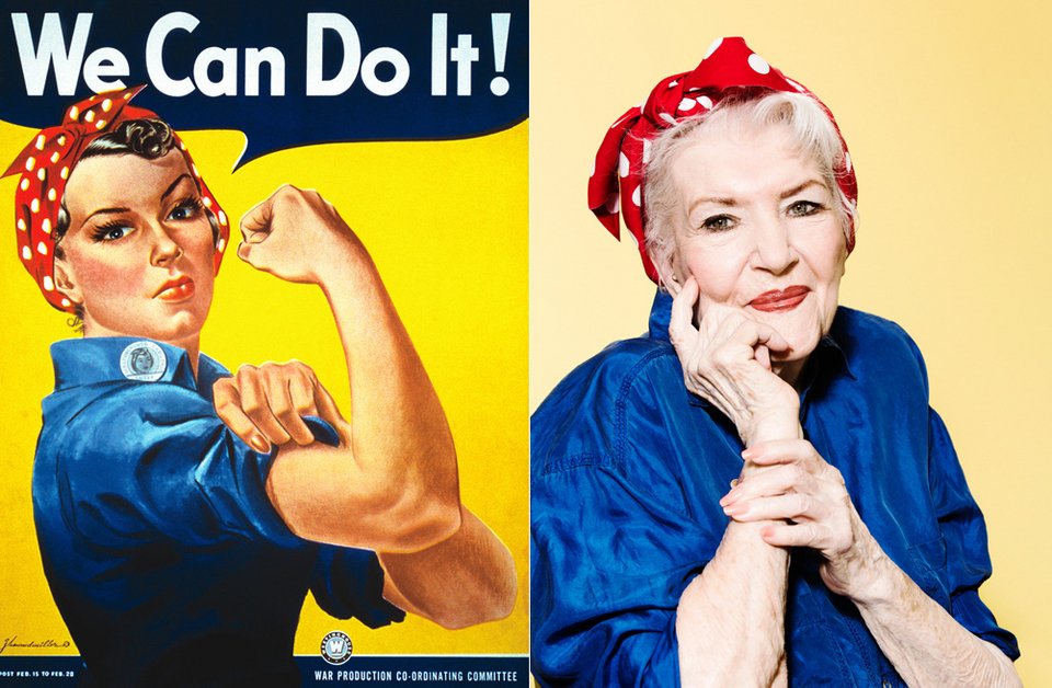 Εφυγε από τη ζωή η αληθινή «Rosie the Riveter» -Η γυναίκα της αφίσας «We can do it» [εικόνες] | iefimerida.gr 1