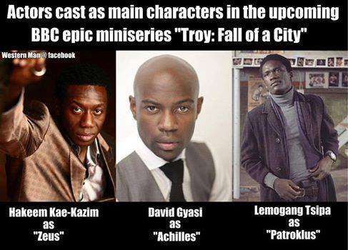 Αντιδράσεις και ρατσιστικά σχόλια για νέα σειρά του BBC -Δίας, Αχιλλέας και Πάτροκλος είναι μαύροι ηθοποιοί [εικόνες] | iefimerida.gr 4