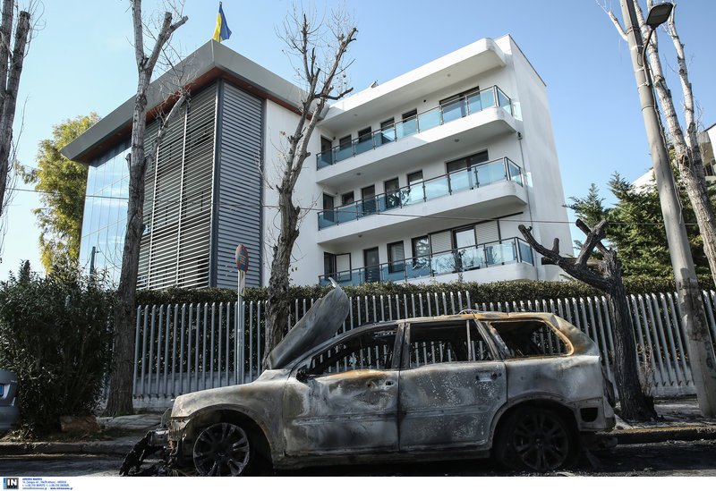 Ανάληψη ευθύνης για την επίθεση στην πρεσβεία της Ουκρανίας [εικόνες] | iefimerida.gr 1