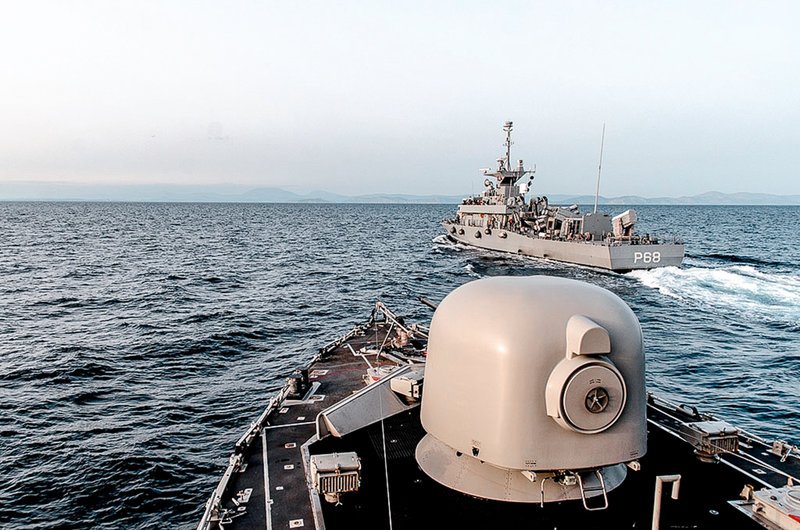 Επίδειξη μαχητικής ετοιμότητας και ικανότητας του Πολεμικού Ναυτικού στο Αιγαίο [εικόνες] | iefimerida.gr 5