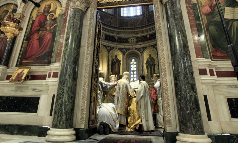 Λαμπρή τελετή στη Μητρόπολη για τη χειροτονία του Επισκόπου Ανδρούσης, Κωνστάντιου [εικόνες] | iefimerida.gr 10