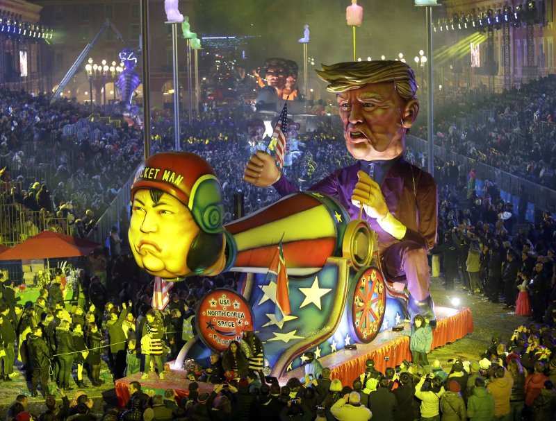 Γαλλία: Ο Τραμπ... βασιλιάς καρνάβαλος στο φημισμένο καρναβάλι της Νίκαιας [εικόνες] | iefimerida.gr 2