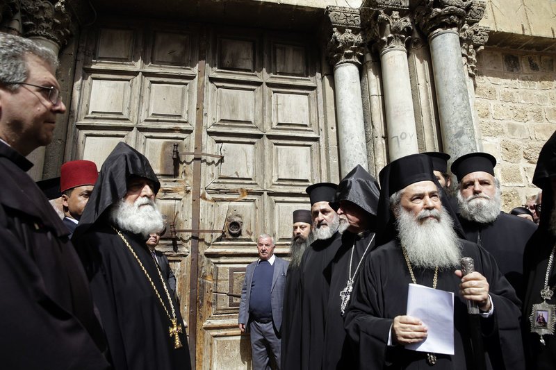 Κλειστός παραμένει ο Ναός της Αναστάσεως στην Ιερουσαλήμ για δεύτερη ημέρα [εικόνες & βίντεο]  | iefimerida.gr 1