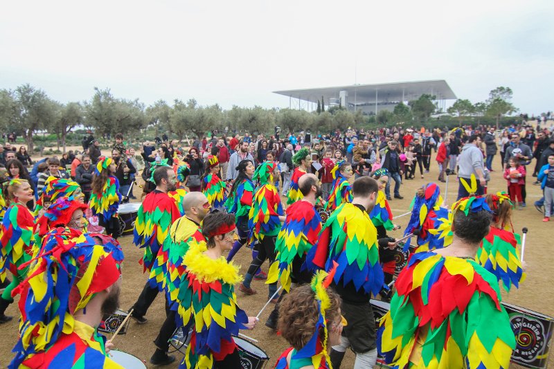 Κούλουμα στο Κέντρο Πολιτισμού Ιδρυμα Νιάρχος -Μωμόγεροι, Γενίτσαροι & Μπούλες [εικόνες] | iefimerida.gr 0