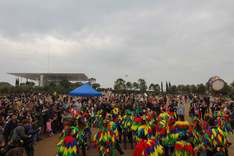 Κούλουμα στο Κέντρο Πολιτισμού Ιδρυμα Νιάρχος -Μωμόγεροι, Γενίτσαροι & Μπούλες [εικόνες] | iefimerida.gr 3