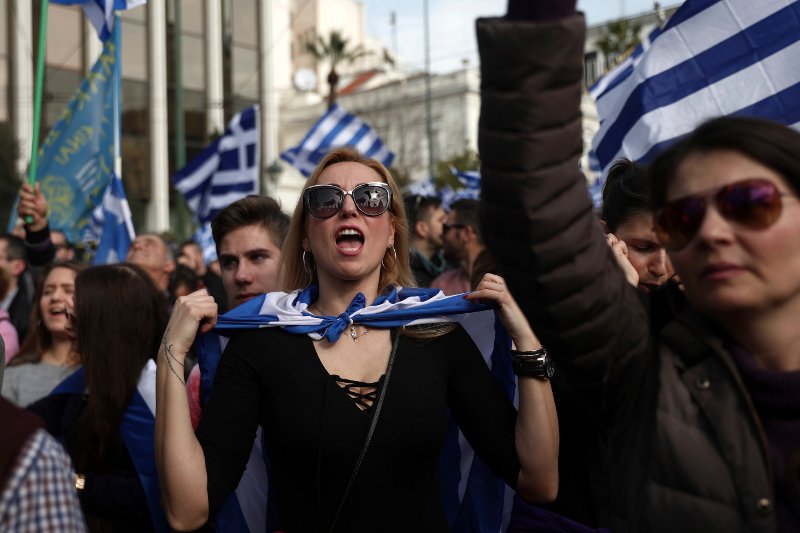 Το συλλαλητήριο της Αθήνας μέσα από φωτογραφίες του Associated Press [εικόνες]  | iefimerida.gr 4