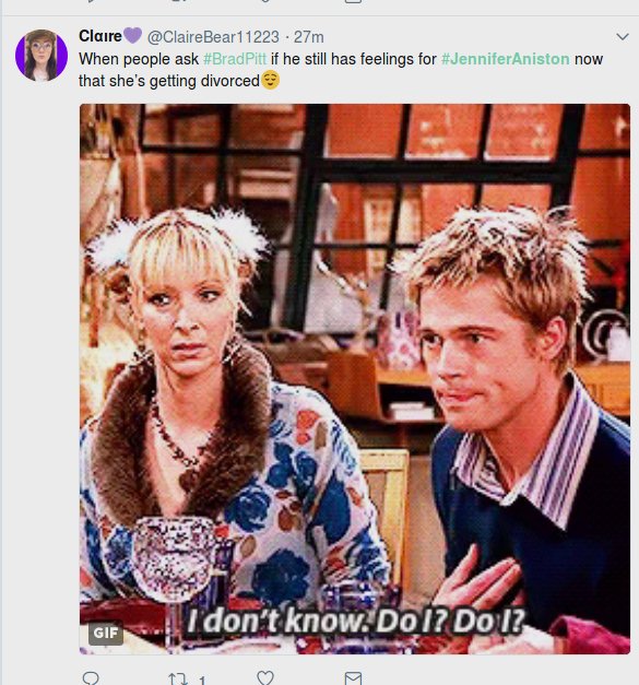 Το Twitter οργιάζει: Η Τζένιφερ Ανιστον χώρισε λόγω του Μπραντ Πιτ [εικόνες] | iefimerida.gr 7