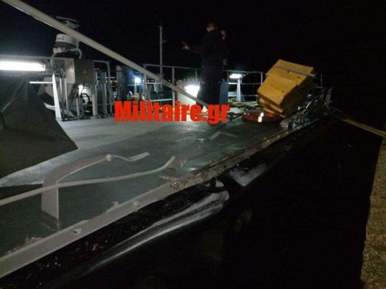 Οι μεγάλες ζημιές στο «Γαύδος» μετά το επεισόδιο με τους Τούρκους στα Ιμια [εικόνες & βίντεο] | iefimerida.gr 6