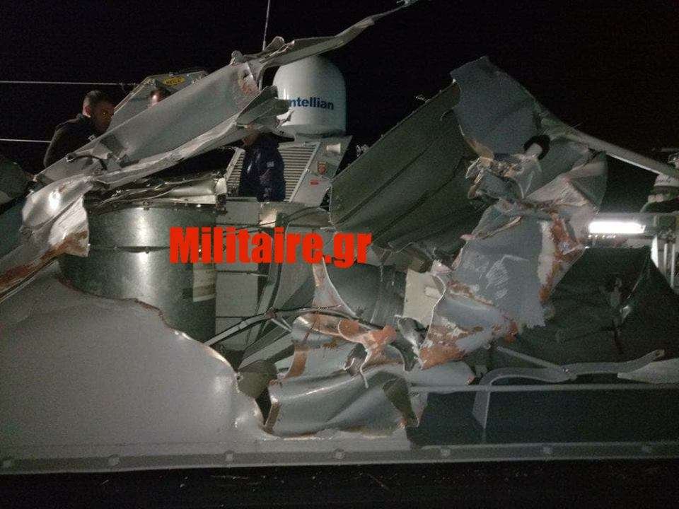 Οι μεγάλες ζημιές στο «Γαύδος» μετά το επεισόδιο με τους Τούρκους στα Ιμια [εικόνες & βίντεο] | iefimerida.gr 4