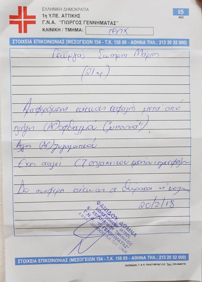 Γυμναστής «έσπασε» στο ξύλο 21χρονο σε γυμναστήριο του Αλίμου επειδή διαφώνησαν για μία άσκηση | iefimerida.gr 1