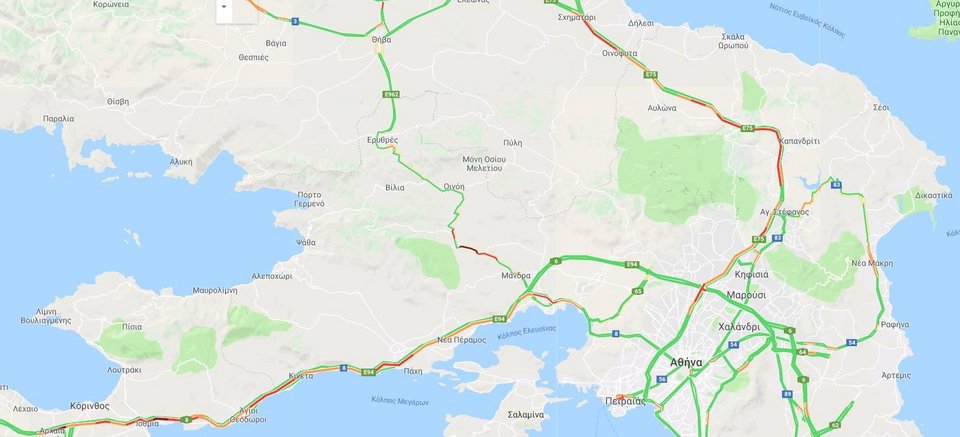 Επιστροφή-μαρτύριο: Ουρές 20 χιλιομέτρων στην Αθηνών-Κορίνθου! [βίντεο] | iefimerida.gr 3