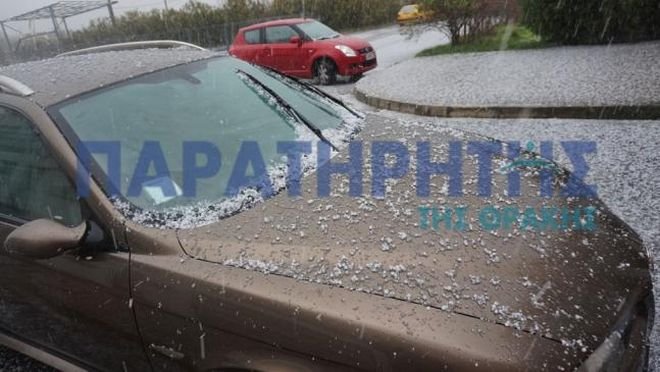 Ανοιξαν οι ουρανοί στη Ροδόπη: Η «Ιοκάστη» έφερε χαλάζι σε μέγεθος στραγαλιού [εικόνες & βίντεο] | iefimerida.gr 0