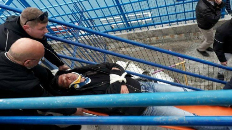 Αγριες σκηνές ξύλου στην Καλλιθέα στο παιχνίδι Εθνικός - Προοδευτική [εικόνες] | iefimerida.gr 0