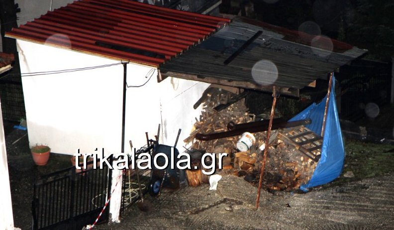 Γκρεμίστηκαν σπίτια από τις κατολισθήσεις στον νομό Τρικάλων [εικόνες & βίντεο] | iefimerida.gr 0