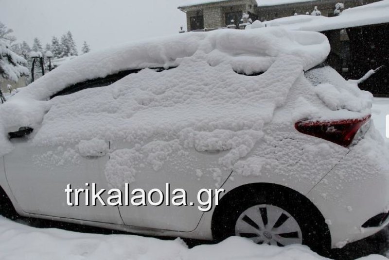 Ο «Κρέοντας» έντυσε στα λευκά τη χώρα -Πού έπεσε πολύ χιόνι [εικόνες & βίντεο] | iefimerida.gr 5