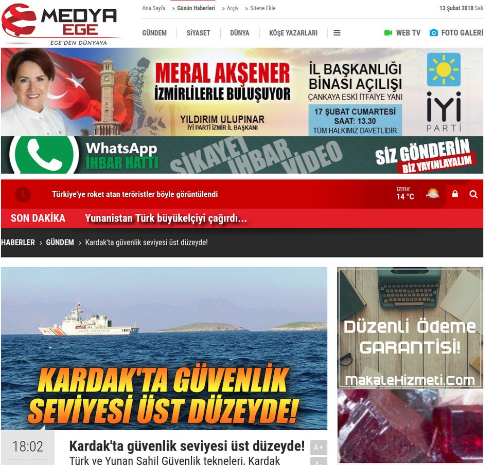 Η Αγκυρα κλιμακώνει την ένταση: «Τα Ιμια ανήκουν στην Τουρκία» | iefimerida.gr 10