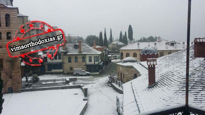 Σφοδρή κακοκαιρία πλήττει το Αγιο Ορος -Απαγορεύτηκε ο απόπλους [εικόνες] | iefimerida.gr 1