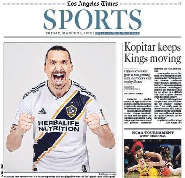 Μυθική ανακοίνωση του... Ιμπραΐμοβιτς για τη μεταγραφή του στους Λος Αντζελες Γκάλαξι [εικόνες & βίντεο] | iefimerida.gr 0