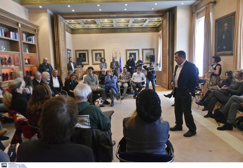 Πρωτοβουλία καλλιτεχνών-Καμίνη κατά της δημόσιας χρήσης & διακίνησης ναρκωτικών [εικόνες] | iefimerida.gr 6