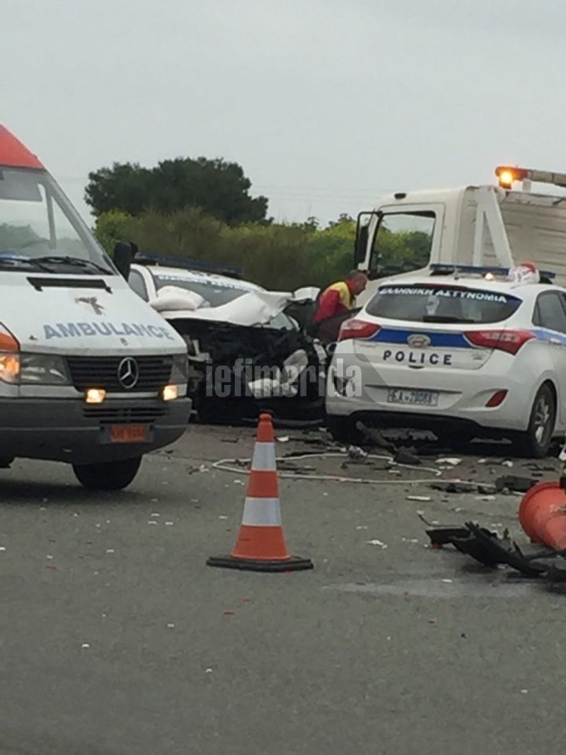 Αθηνών-Λαμίας: Νεκρός ο οδηγός που εμβόλισε τα 2 περιπολικά -Πήγαινε ανάποδα στην εθνική | iefimerida.gr 2