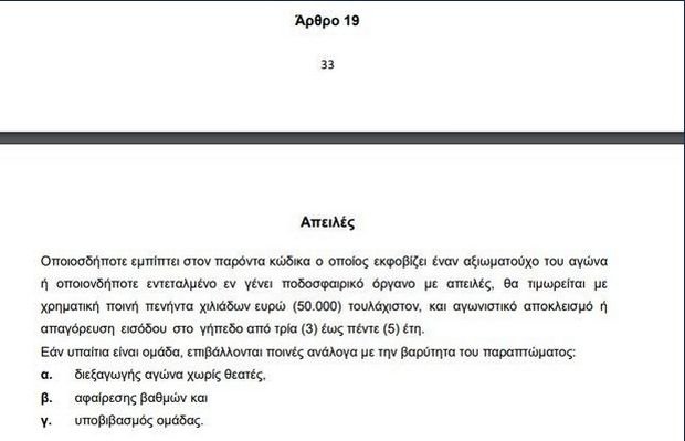 Δίωξη του ποδοσφαιρικού εισαγγελέα κατά Σαββίδη και ΠΑΟΚ -Ποιες είναι οι πιθανές ποινές [εικόνα] | iefimerida.gr 0