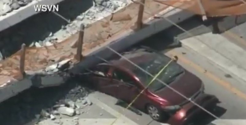 Τραγωδία στο Μαϊάμι: Κατέρρευσε πεζογέφυρα πανεπιστημίου -Τουλάχιστον 4 νεκροί [εικόνες & βίντεο] | iefimerida.gr 2