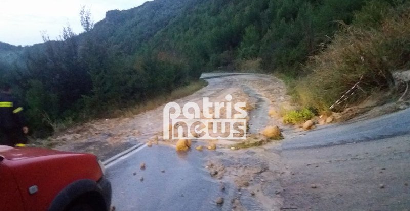 Στο έλεος της κακοκαιρίας η Ηλεία- Πλημμύρες και κατολισθήσεις [εικόνες] | iefimerida.gr 1