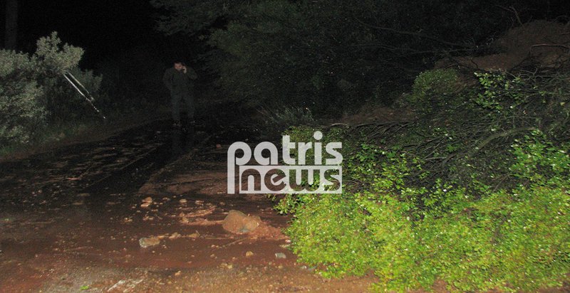 Στο έλεος της κακοκαιρίας η Ηλεία- Πλημμύρες και κατολισθήσεις [εικόνες] | iefimerida.gr 5