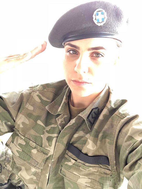 Από τα καλλιστεία στο... πεζικό- Η Σταρ Κύπρος 2015 έγινε δεκανέας στο στρατό [εικόνες] | iefimerida.gr 1