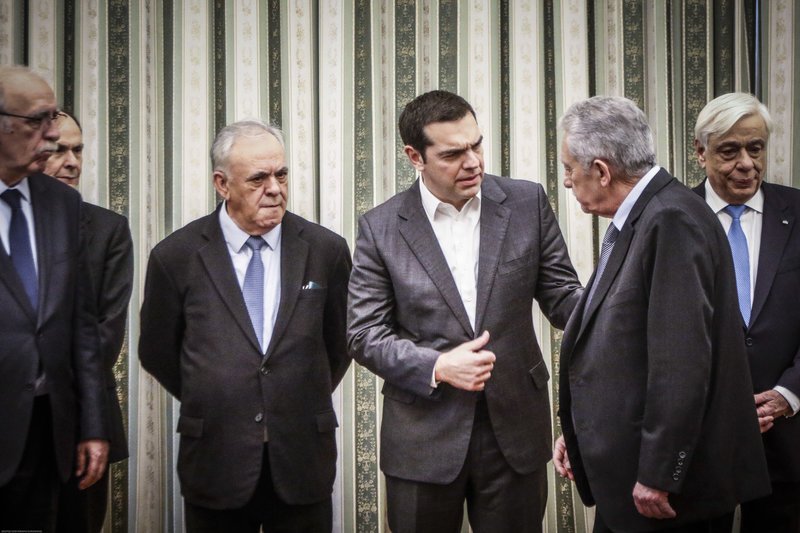 Χαμόγελα και εκπλήξεις στο Προεδρικό Μέγαρο -Οσα έγιναν στην ορκωμοσία | iefimerida.gr 7