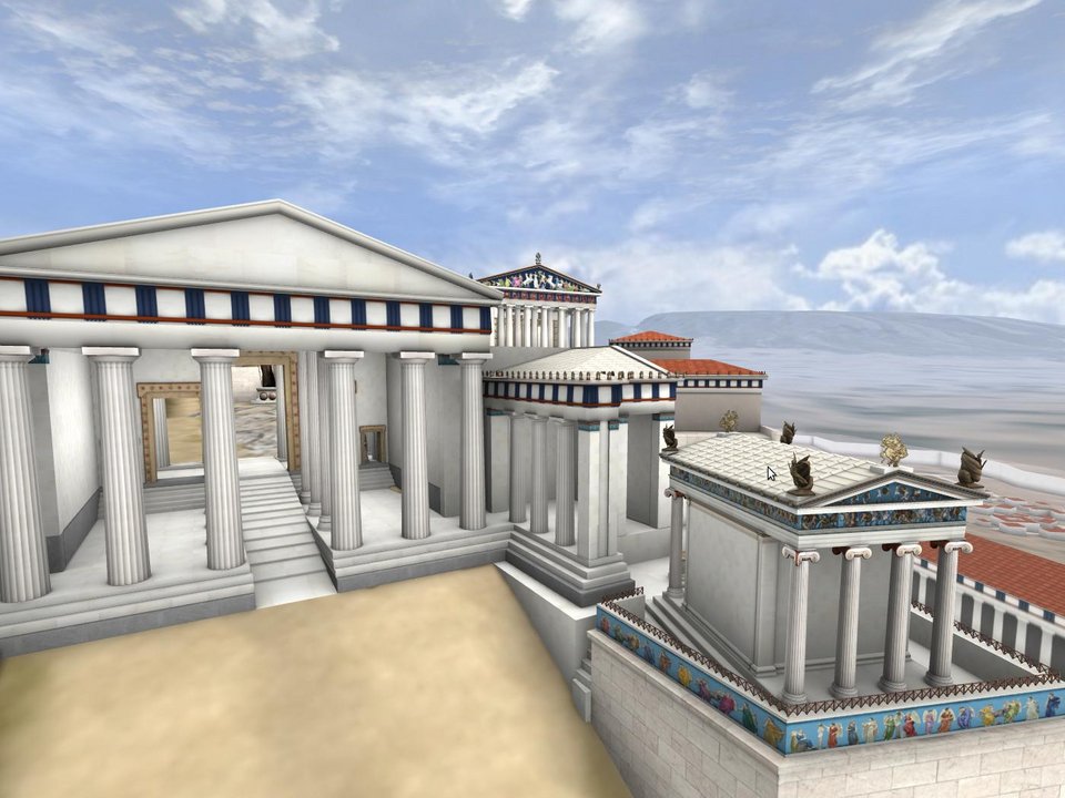 Συναρπαστική εικονική ξενάγηση στην Ακρόπολη του 5ου π.Χ. αι. -Οπως ήταν τότε [εικόνες] | iefimerida.gr 0