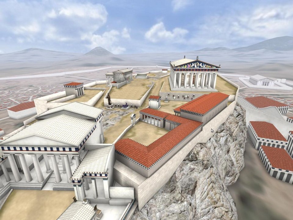 Συναρπαστική εικονική ξενάγηση στην Ακρόπολη του 5ου π.Χ. αι. -Οπως ήταν τότε [εικόνες] | iefimerida.gr 2