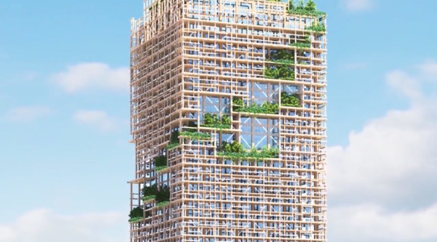 Ετσι θα είναι ο 350 μέτρων ξύλινος ουρανοξύστης του Τόκιο -Οι πρώτες μακέτες [εικόνες] | iefimerida.gr 0