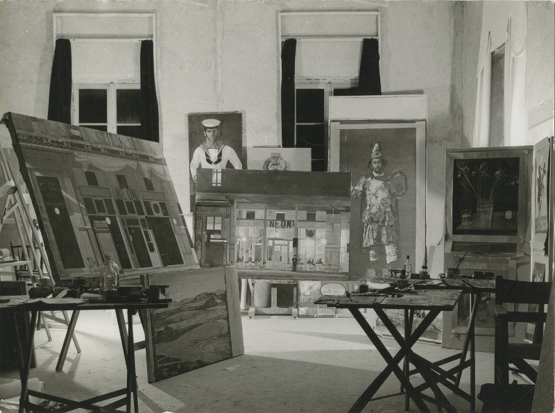 Στο σπίτι-εργαστήριο του Γιάννη Τσαρούχη στο Μαρούσι, όλα είναι όπως τα άφησε [εικόνες] | iefimerida.gr 1