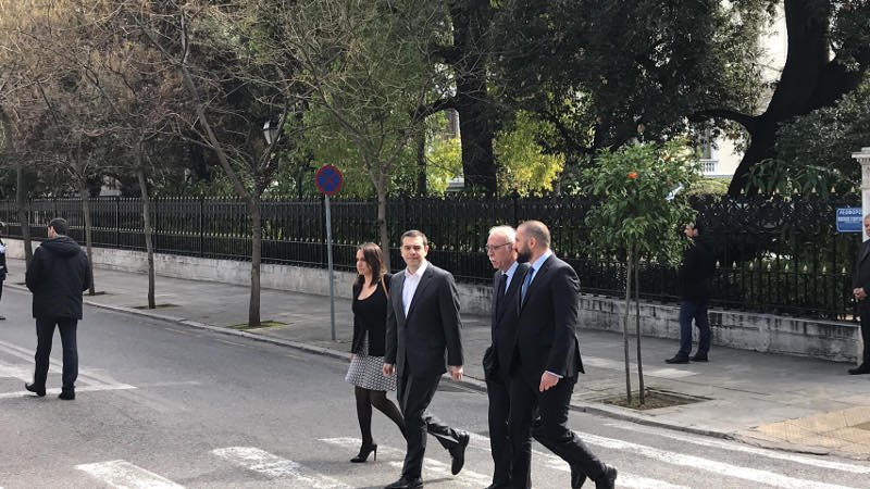Χαμόγελα και εκπλήξεις στο Προεδρικό Μέγαρο -Οσα έγιναν στην ορκωμοσία | iefimerida.gr 12