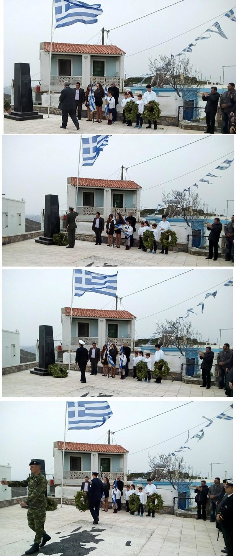 Ψηλά οι ελληνικές σημαίες από 8 μαθητές στο ακριτικό Αγαθονήσι [εικόνες & βίντεο] | iefimerida.gr 1