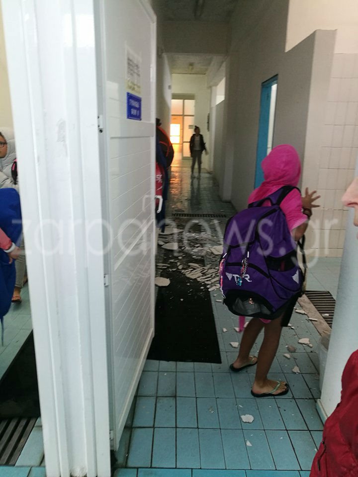 Χανιά: Κατέρρευσε τμήμα της οροφής στο κολυμβητήριο -Ηταν γεμάτο παιδιά [εικόνες] | iefimerida.gr 1