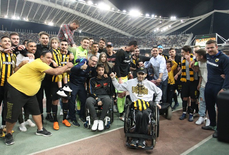 Super League: Πάρτι στο ΟΑΚΑ για την πρωταθλήτρια ΑΕΚ, 2-0 τον Λεβαδειακό [εικόνες] | iefimerida.gr 2