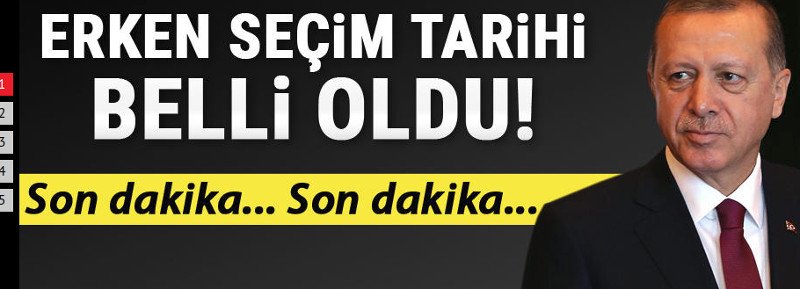 Ο Ερντογάν προκήρυξε πρόωρες εκλογές στις 24 Ιουνίου | iefimerida.gr 1