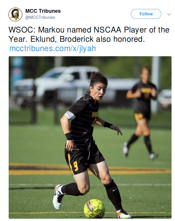 Ελένη Μάρκου: Η διεθνής αθλήτρια ποδοσφαίρου που «τρέλανε» τα κολέγια στην Αμερική [βίντεο] | iefimerida.gr 1