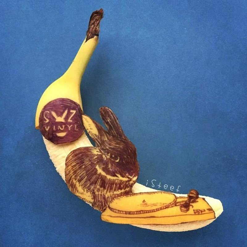 Μετατρέπει την μπανάνα σε Τέχνη -Το αποτέλεσμα είναι εκπληκτικό [εικόνες] | iefimerida.gr 5