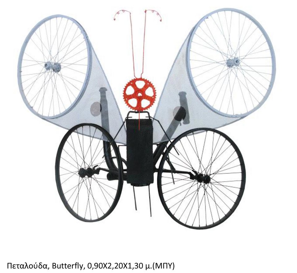 Φτιάχνει έργα τέχνης  από χαλασμένα ποδήλατα [εικόνες] | iefimerida.gr 3