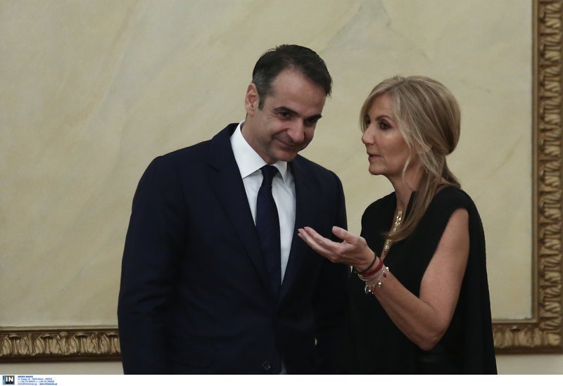 Το ζεύγος Μητσοτάκη