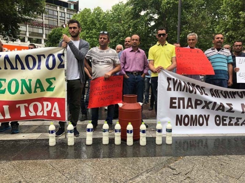 Eνταση στη Λάρισα από κτηνοτρόφους: Ανίκανος ο Αποστόλου, να παραιτηθεί [εικόνες & βίντεο] | iefimerida.gr 6