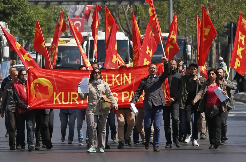 Tουρκία: Επεισόδια και 84 συλλήψεις για την Πρωτομαγιά στην πλατεία Ταξίμ [εικόνες] | iefimerida.gr 1